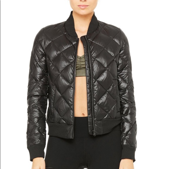 ALO Yoga Jackets & Blazers - Alo Yoga Idol Bomber Jacket - Plush Down Fill